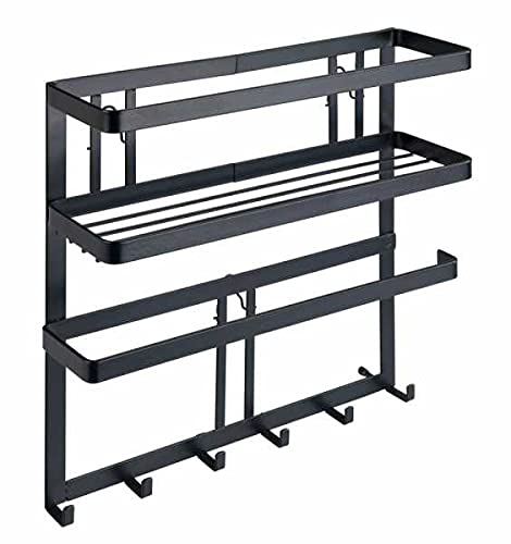 wenko-gala-multifunktionsregal-30-x-33-x-9-cm-schwarz image 4