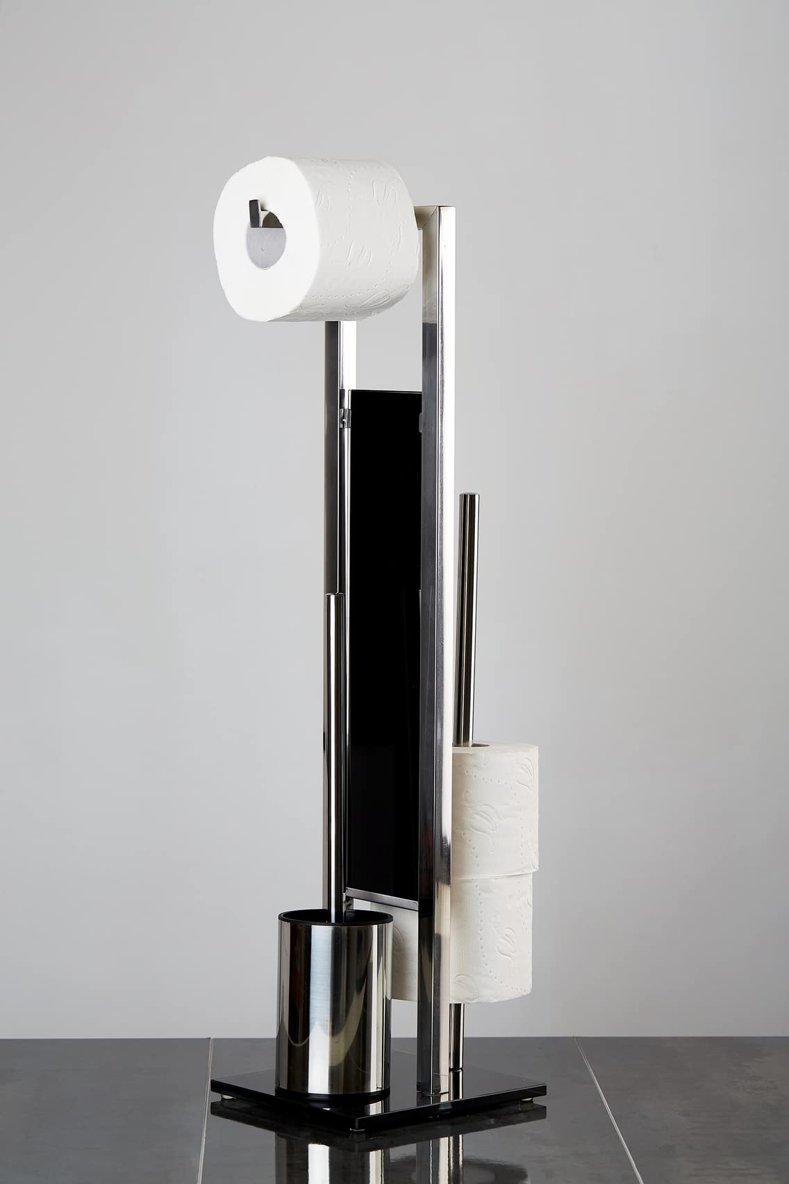 wenko-stand-wc-garnitur-rivalta-3in1-aus-edelstahl-18x70x23-cm image 6