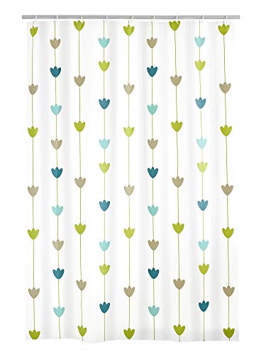 ridder-lilia-duschvorhang-folie-180x200-cm-100-wasserdicht-mit-ringen image 4