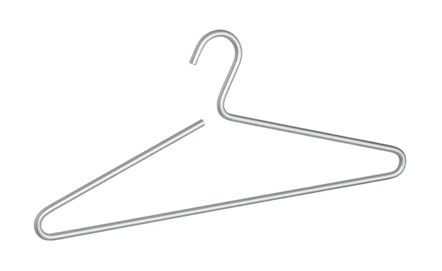 wenko-kleiderb-gel-lux-aluminium-silber-matt-42-cm image 1