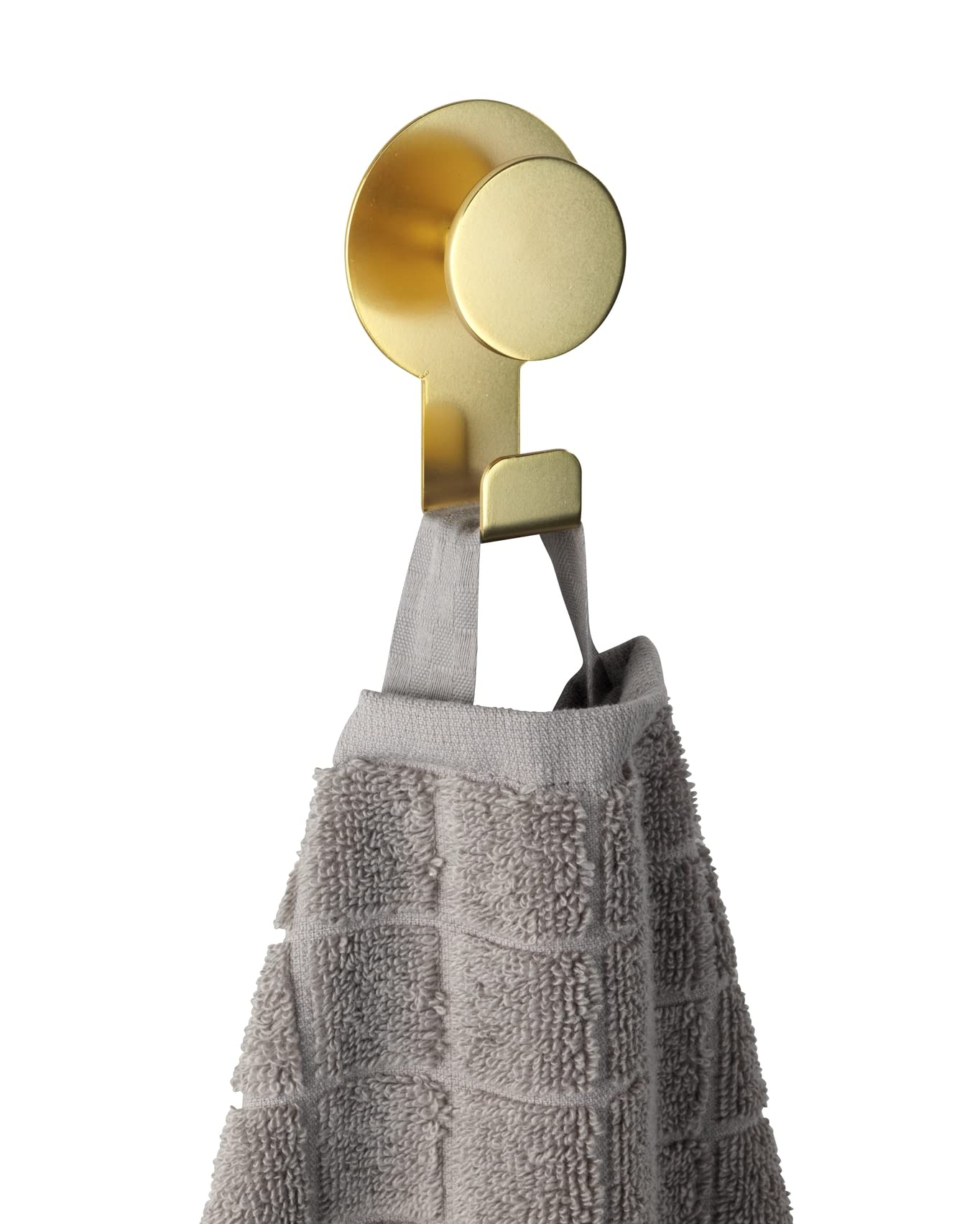 wenko-wandhaken-blandas-gold-matt-klebehaken-ohne-bohren-edelstahl-5-x-7-5-x-2-5 image 5