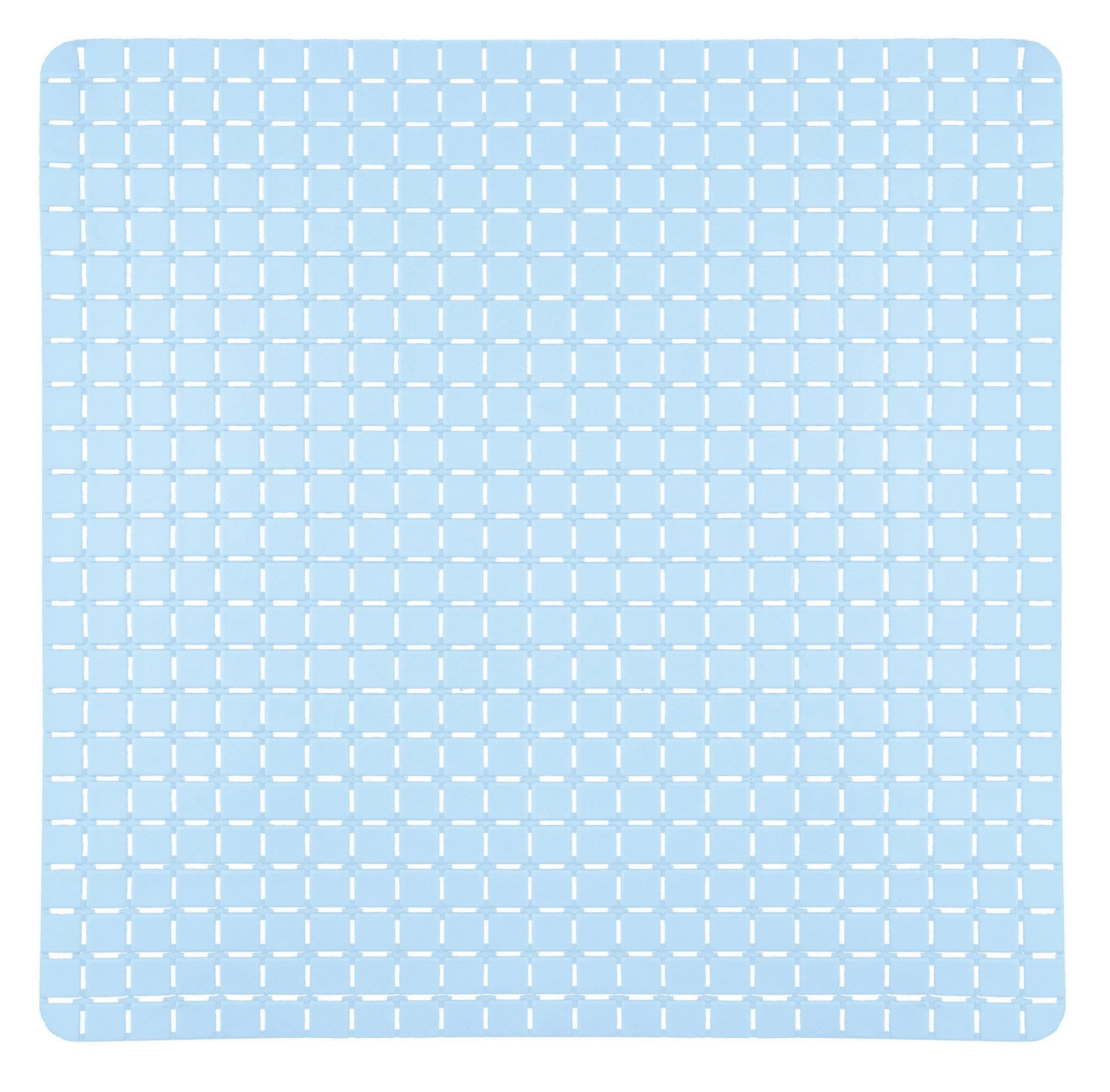 kleine-wolke-keno-duscheinlage-azur-54-x-54-cm-pvc-frei-aus-tpe-maschinenwaschba image 1
