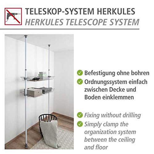 wenko-herkules-aufbewahrungskorb-2er-set-94-x-8-x-38-cm-metall-grau-teleskop-erw image 6