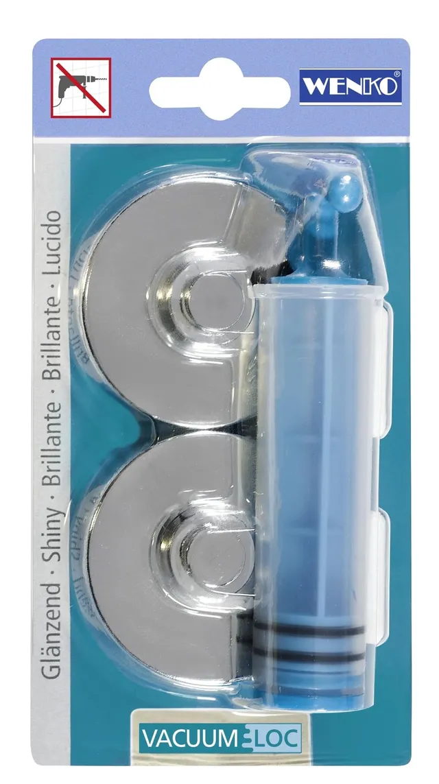 wenko-vacuum-loc-adapter-2er-set-befestigung-ohne-bohren-verchromt image 1