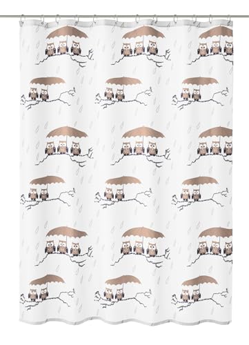 kleine-wolke-eulen-duschvorhang-textil-taupe-120-x-200-cm-polyester-oeko-tex image 4