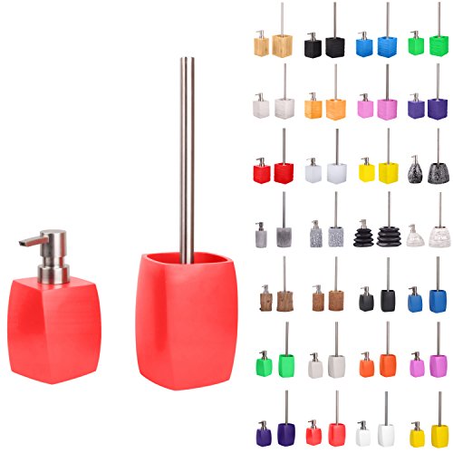 sanilo-badezimmer-set-wave-red-seifenspender-und-wc-b-rste image 7
