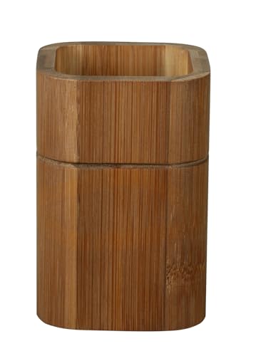 wenko-zahnb-rstenhalter-serro-bambus-braun-7-5-x-11-x-7-5-cm-badbecher image 7