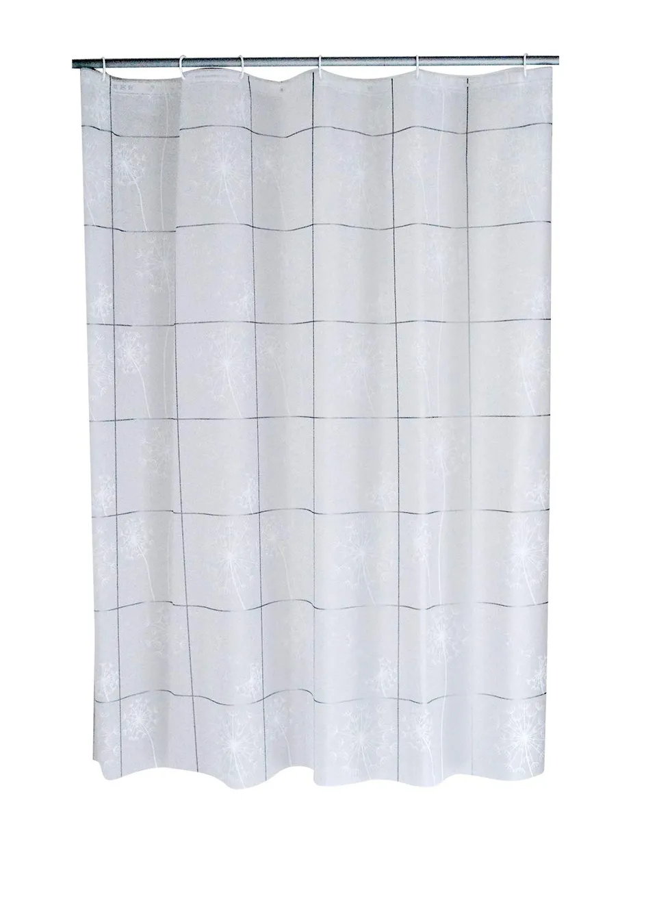 ridder-moonflower-duschvorhang-folie-180-x-200-cm-wei image 1