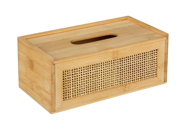 wenko-kosmetiktuchbox-allegre-25x10x13-cm-t-cherbox-bambus-rattan-natur-boho image 1