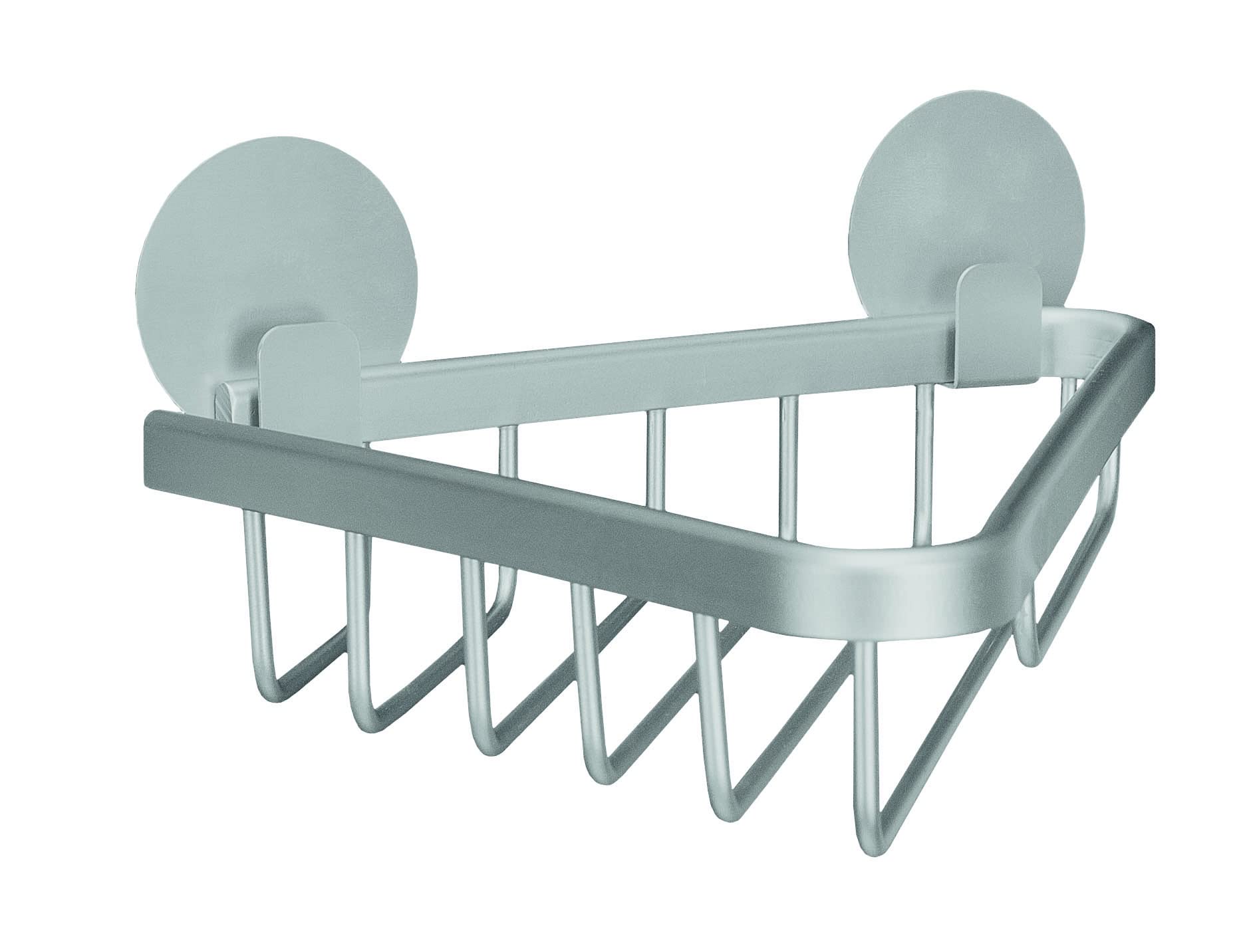 kleine-wolke-rocco-wandkorb-dreieckig-aluminium image 1