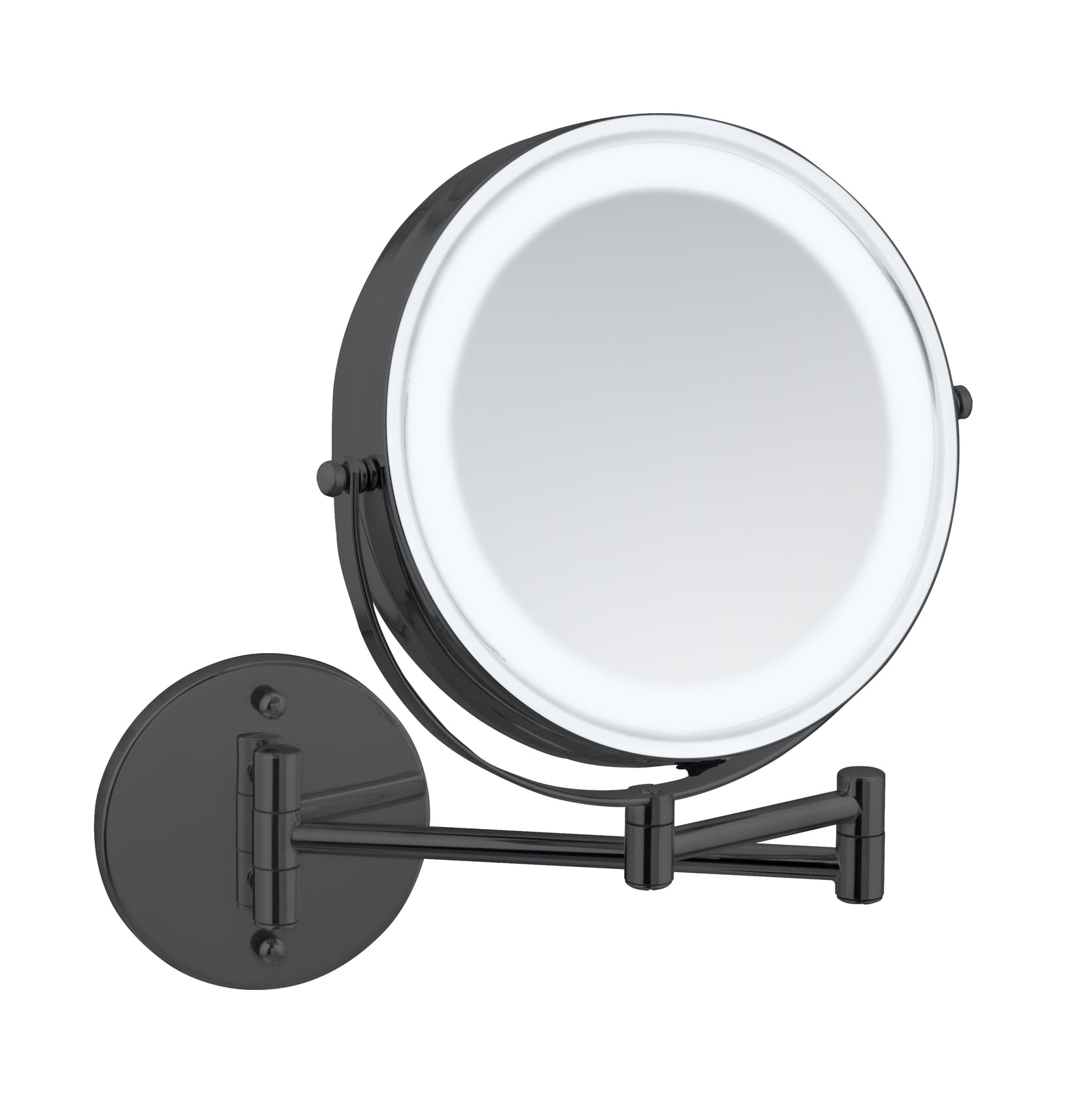 wenko-power-loc-lumi-led-wandspiegel-kosmetikspiegel-5-fach-17-5-cm-schwarz image 6