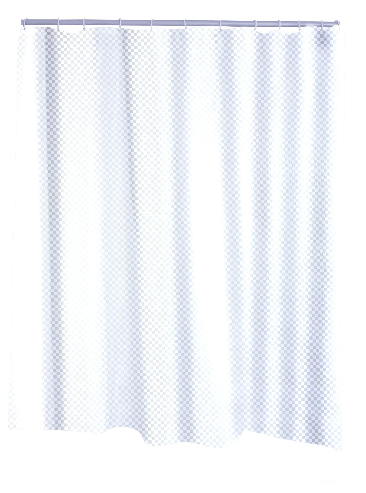 ridder-square-duschvorhang-textil-180x200-cm-wei image 1