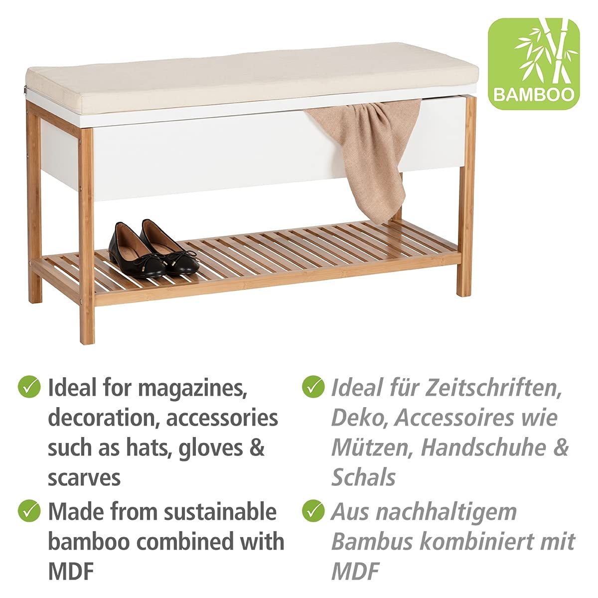 wenko-finja-schuhbank-mit-staufach-und-sitzpolster-bambus-90-x-52-x-35-cm image 5
