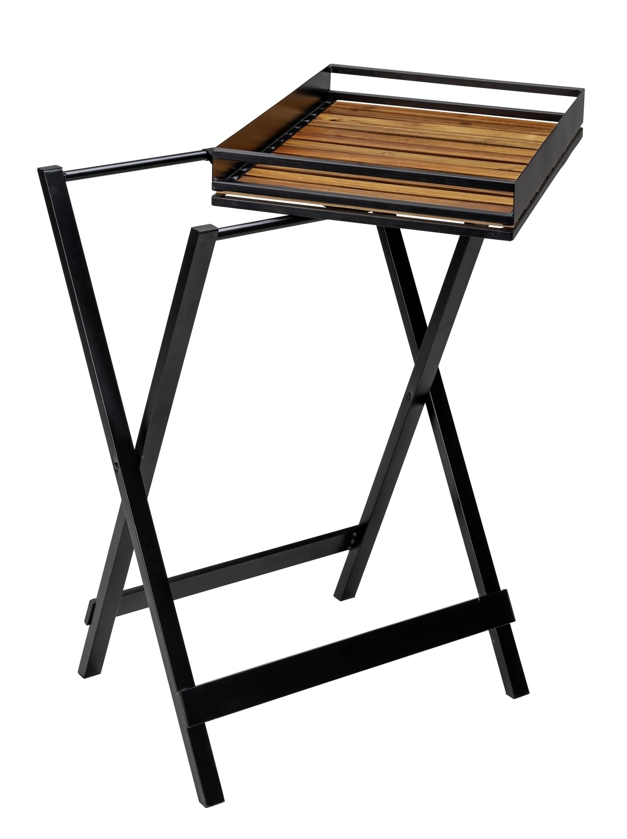 wenko-taba-beistelltisch-klappbar-60-x-89-x-42-cm-metall-schwarz-akazienholz-mit image 8