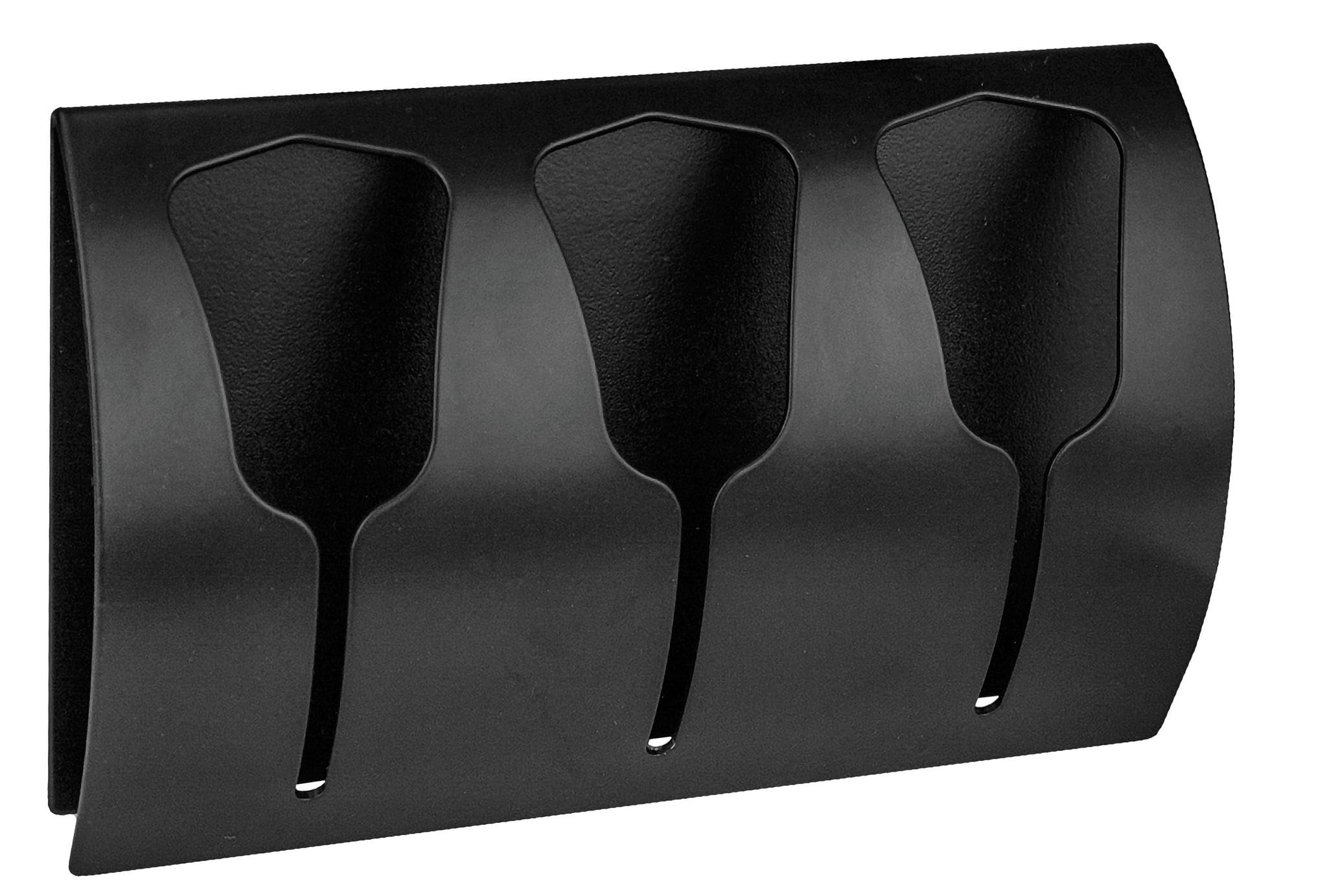 kleine-wolke-triple-tulip-hooks-handtuchhaken-schwarz image 1
