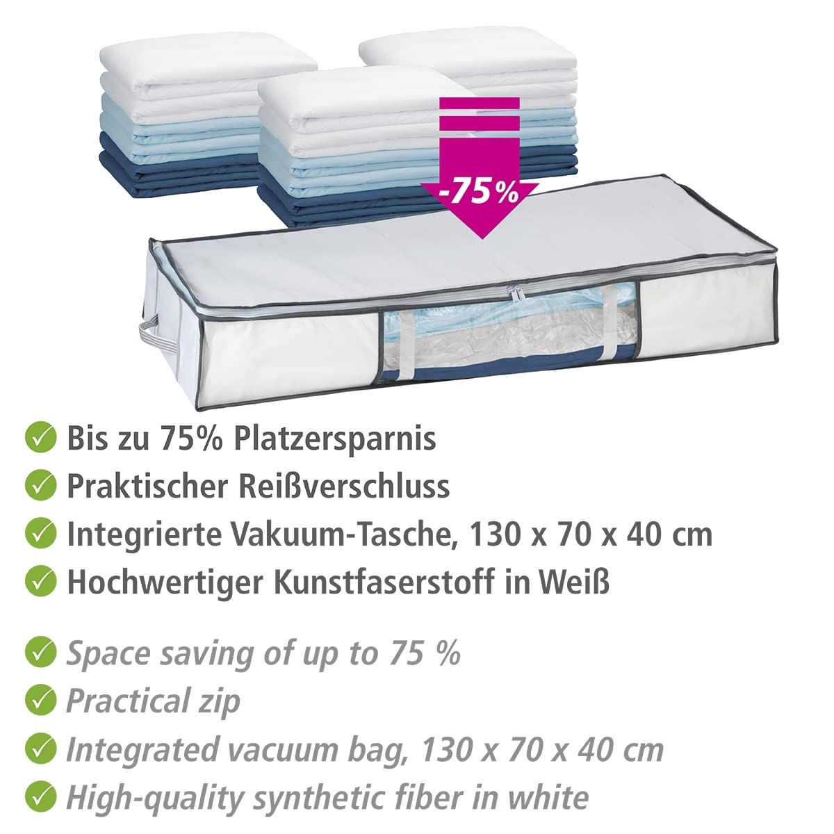 wenko-vakuum-soft-unterbett-box-105x15x45-cm-wei image 5