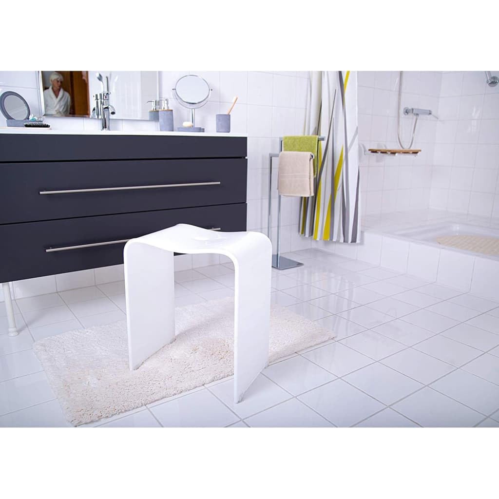 ridder-a211101-trendy-bad-hocker-aus-acryl-wei-39-x-47-x-28-cm image 2