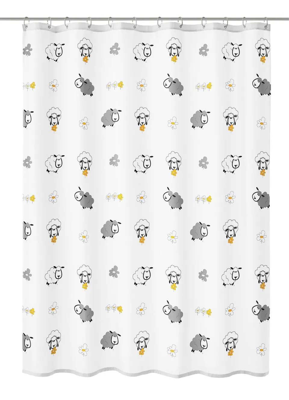 kleine-wolke-duschvorhang-sheep-multicolor-180-x-200-cm-textil-oeko-tex image 1