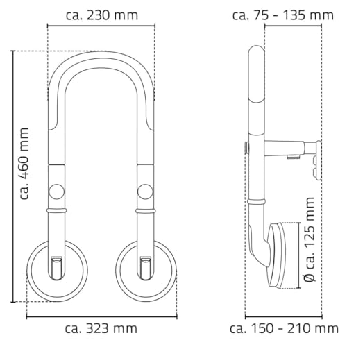 ridder-assistent-premium-badewannen-einstiegshilfe-wei-ca-46-cm-mit-saugern image 8