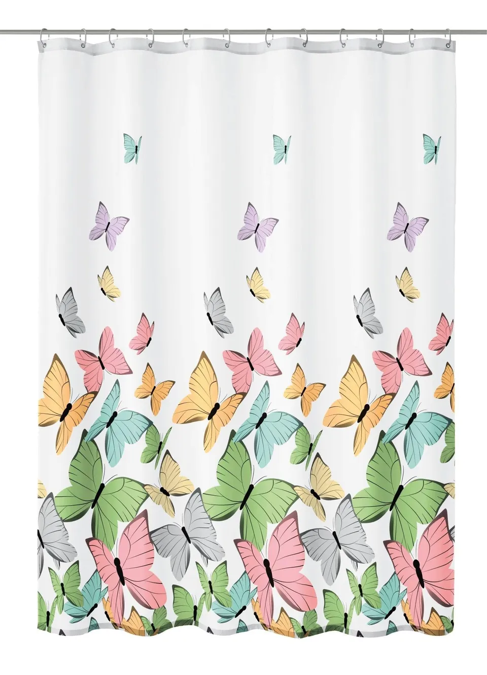 kleine-wolke-duschvorhang-butterflies-multicolor-180-x-200-cm-textil image 1