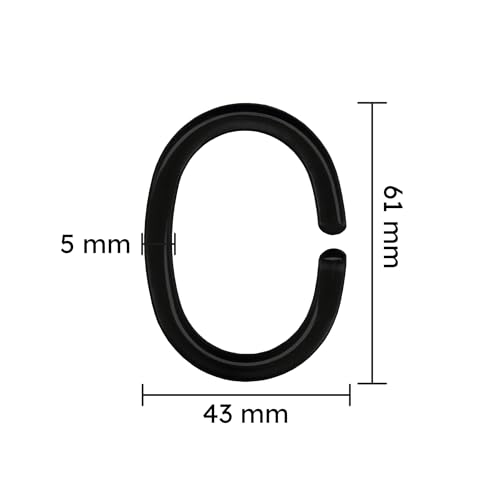kleine-wolke-duschvorhang-ringe-schwarz-12-teilig image 7