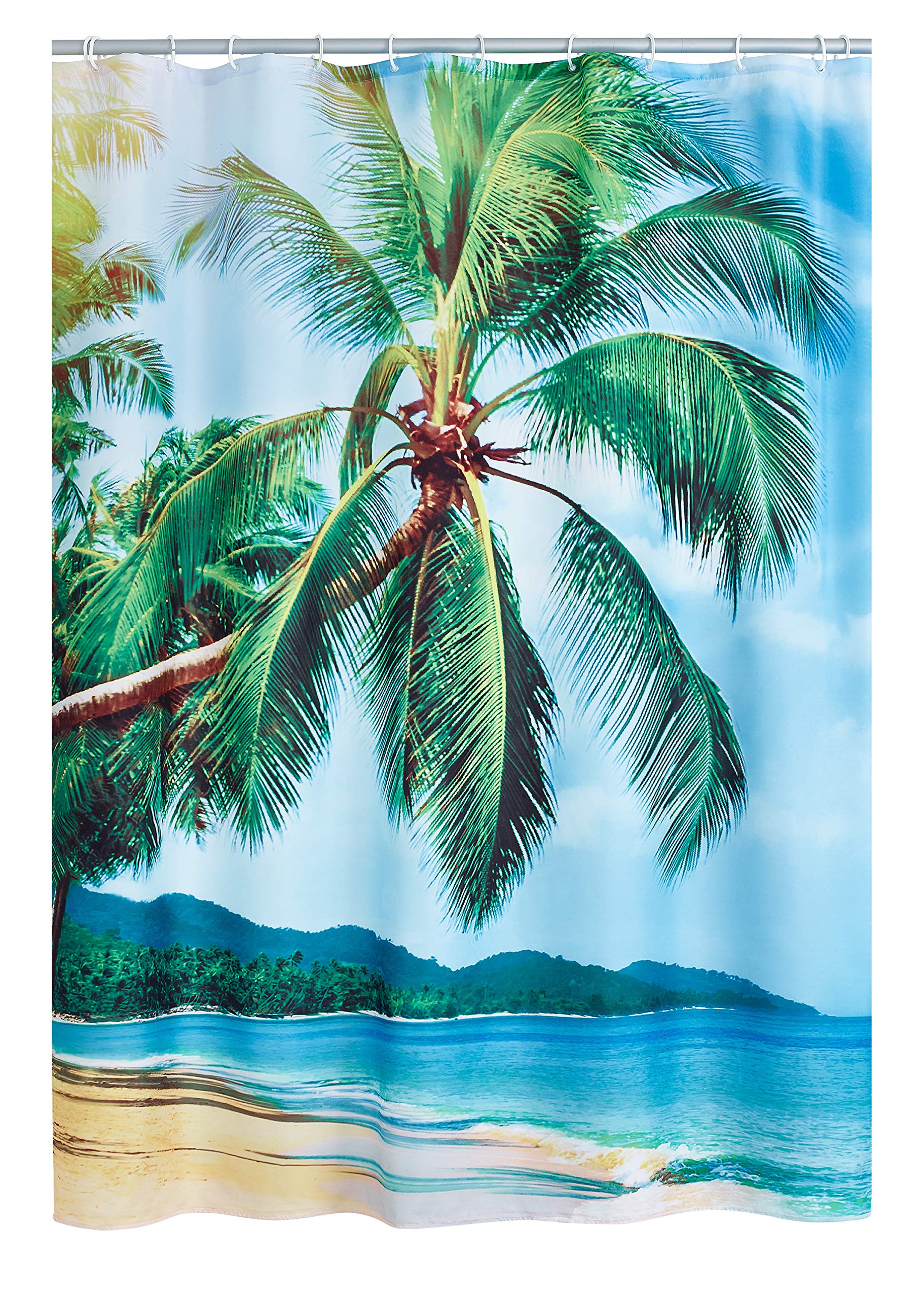 ridder-duschvorhang-textil-palm-beach-180-x-200-cm image 1