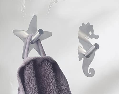 kleine-wolke-metal-hooks-star-handtuchhaken-chrom-7-x-7-cm-8er-set-edelstahl image 5