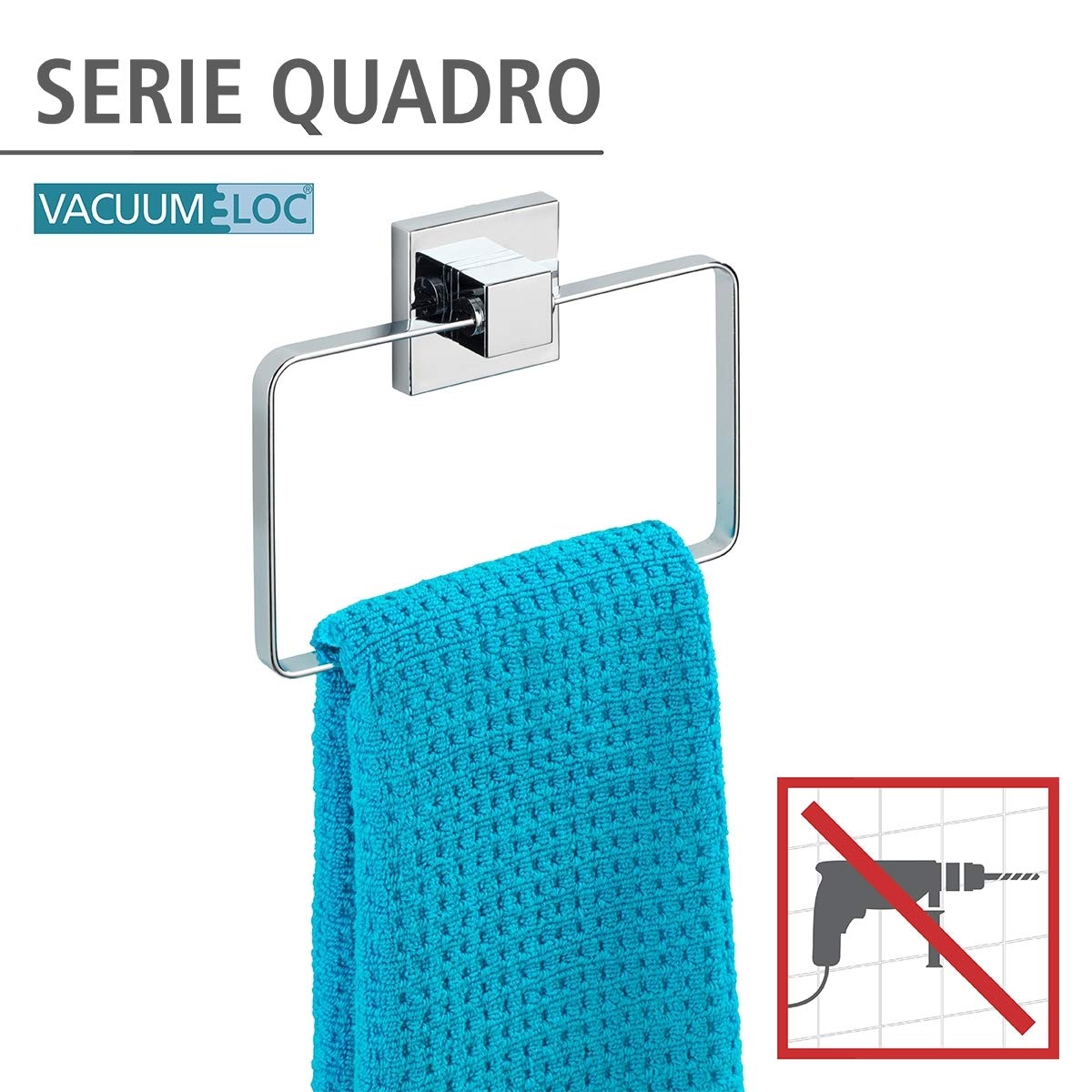 wenko-vacuum-loc-quadro-handtuchring-edelstahl-18-5-x-14-cm image 2