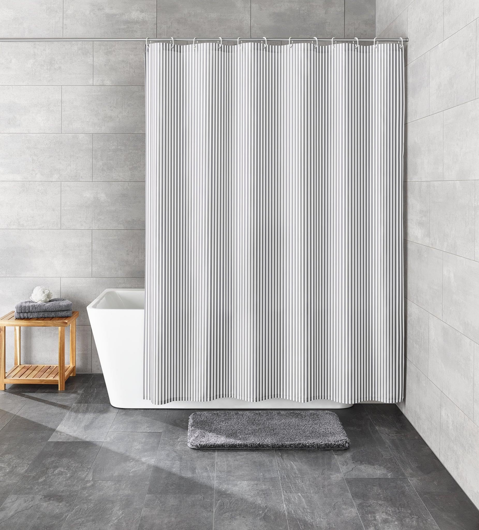 kleine-wolke-sanna-textil-duschvorhang-grau-120-x-200-cm-wasserabweisend image 2