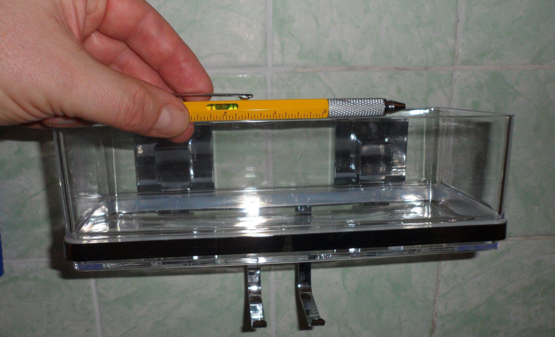 Endlich Ordnung in der Dusche