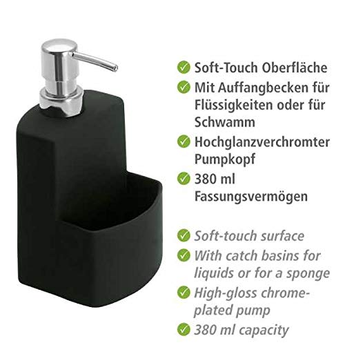 wenko-sp-lmittelspender-festival-seifenspender-keramik-380-ml-mit-schwammfach-sc image 6