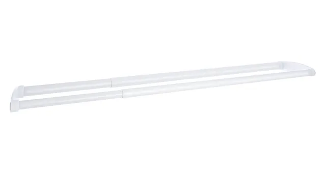 ridder-11081101-teleskop-doppelduschstange-100-185-cm-aluminium-wei image 1