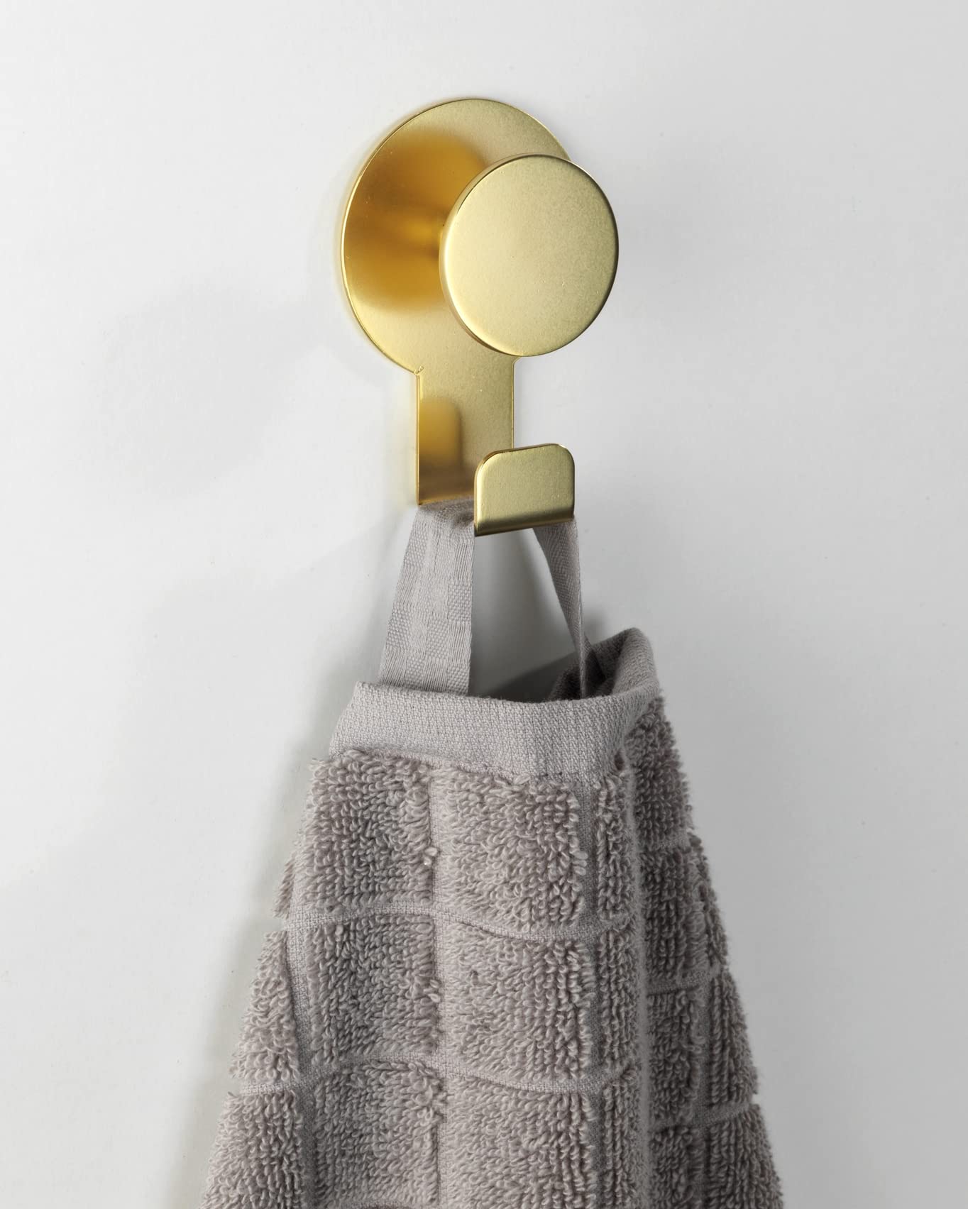 wenko-wandhaken-blandas-gold-matt-klebehaken-ohne-bohren-edelstahl-5-x-7-5-x-2-5 image 6