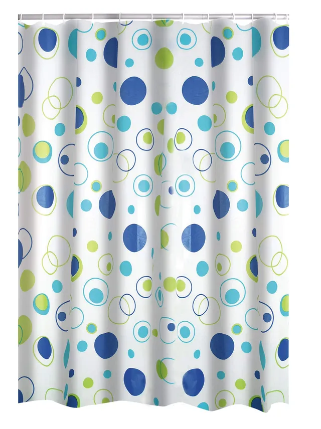 ridder-duschvorhang-folie-kreise-180-x-200-cm-aus-peva image 1