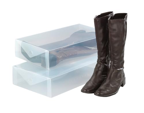 wenko-stiefelbox-transparent-2er-set-52-x-11-x-30-cm-kunststoff-aufbewahrungsbox image 8