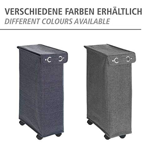 wenko-w-schesammler-corno-prime-blau-schmaler-w-schekorb-mit-deckel-43-l image 6