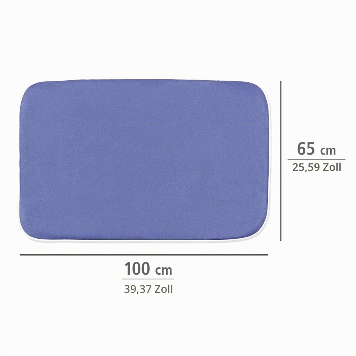 wenko-b-geldecke-air-comfort-100-x-65-cm-hitzebest-ndige-b-gelunterlage-dunkelbl image 6