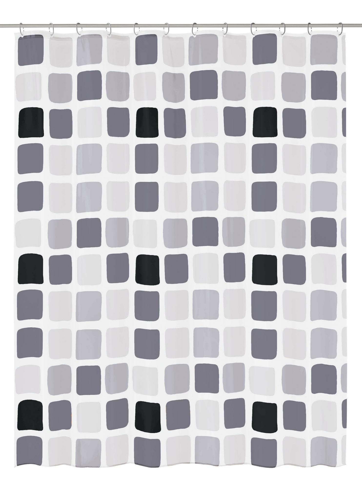 kleine-wolke-duschvorhang-sonny-180-x-200-cm-anthrazit-peva image 1