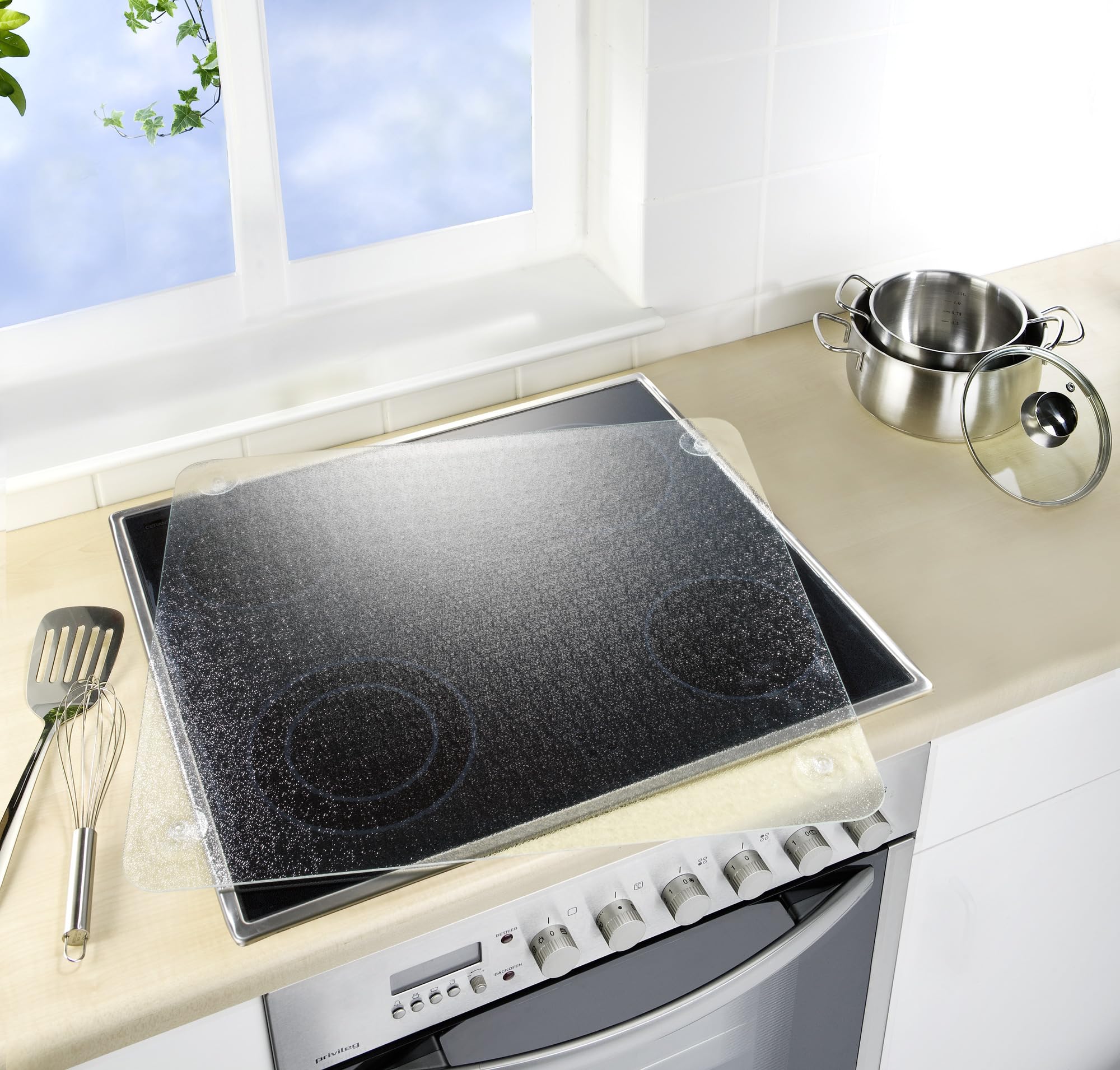 wenko-herdabdeckplatte-universal-3-in-1-transparent-50-x-56-cm-glas-abdeckung image 7