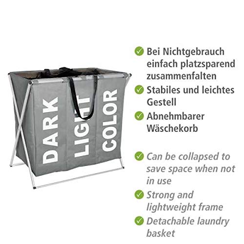wenko-trio-w-schesammler-130-l-63x57x38-cm-grau image 6