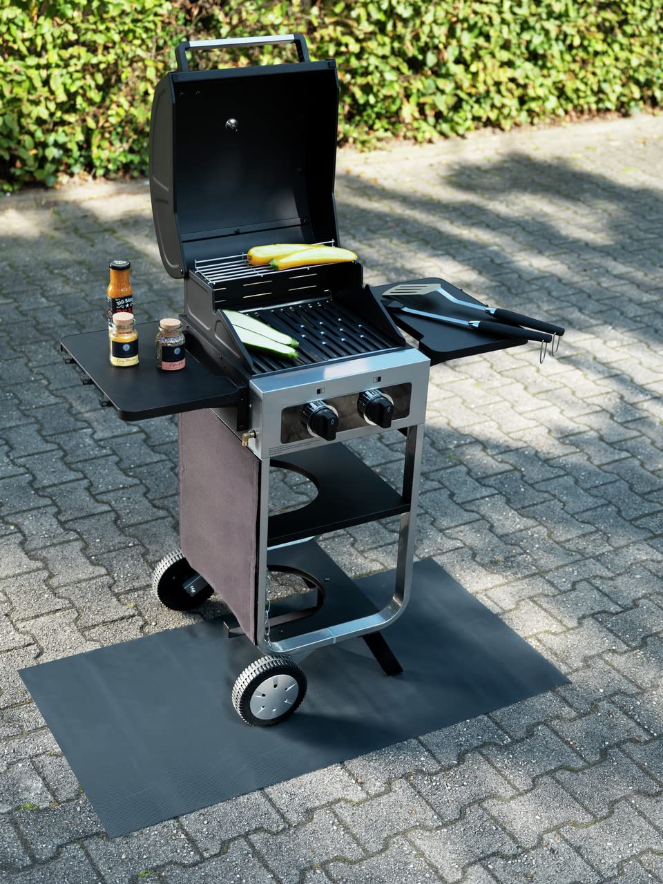 wenko-black-outdoor-kitchen-spritzschutzmatte-120-x-60-cm-schwarz image 6
