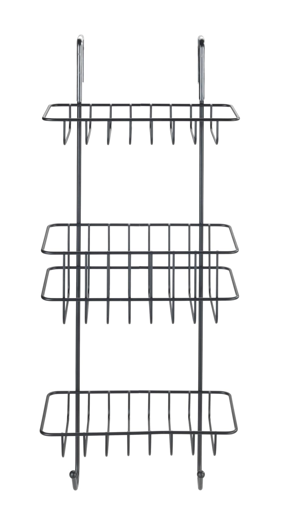 wenko-duschregal-revigo-zum-einh-ngen-3-ablagen-stahl-22-5-x-57-x-18-5-cm-schwar image 3
