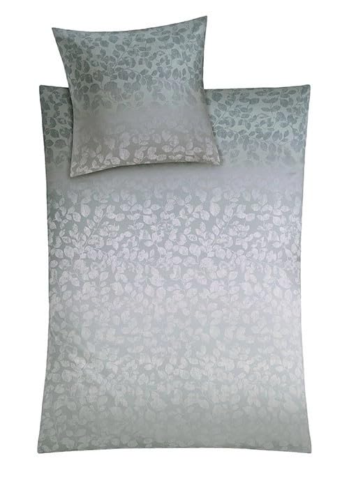 kleine-wolke-florence-mako-satin-bettw-sche-155x220-silber-bl-tter image 6