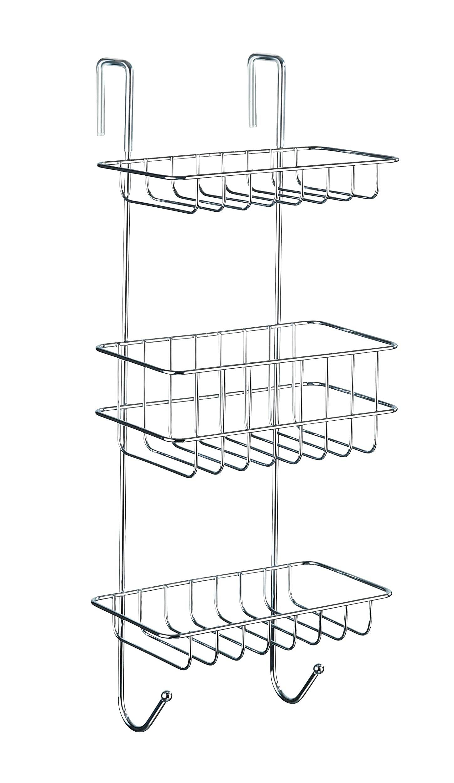 wenko-duschregal-revigo-zum-einh-ngen-3-ablagen-stahl-22-5-x-57-x-18-5-cm-schwar image 5