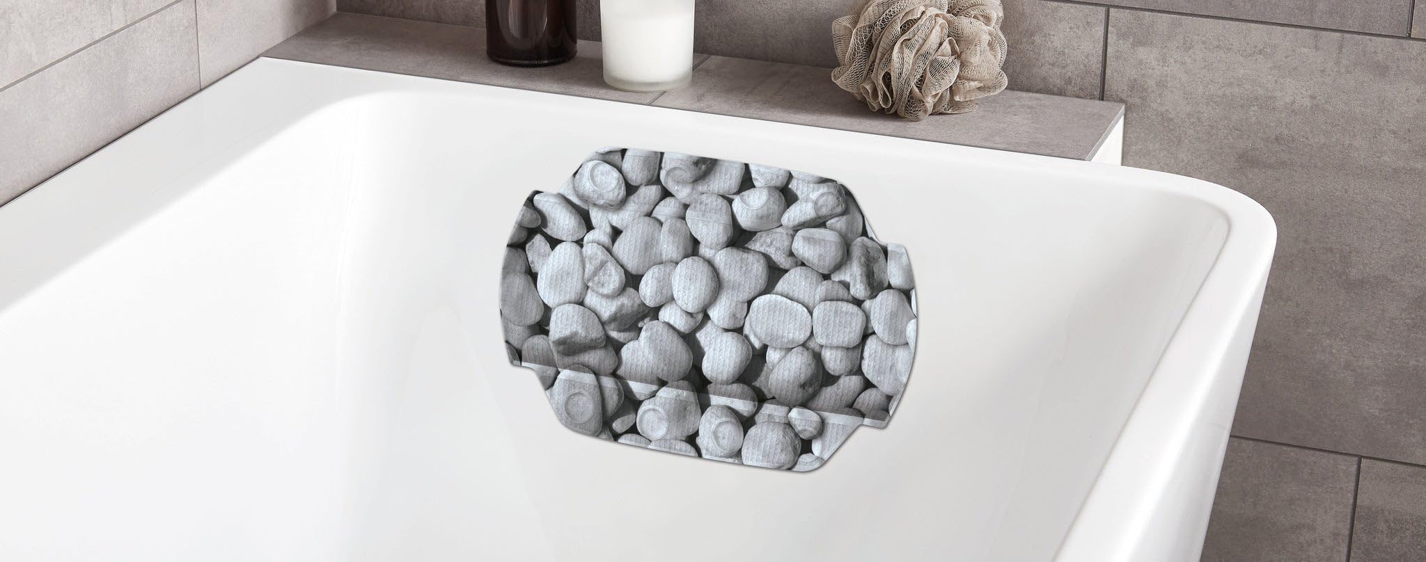 kleine-wolke-nackenpolster-stepstone-grau-32-x-22-cm-badewannenkissen image 2