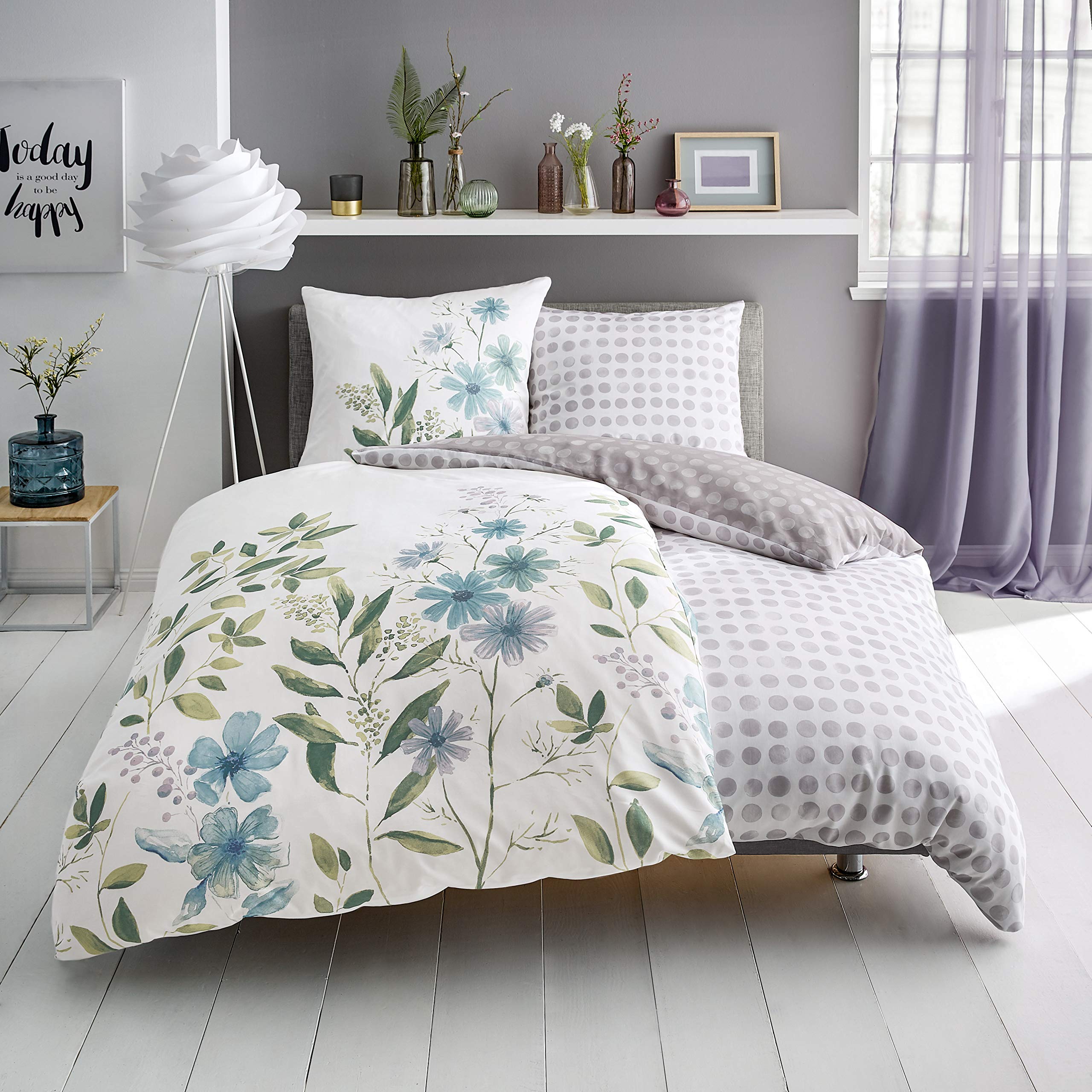 kleine-wolke-bettw-sche-dotti-155-x-220-cm-80-x-80-cm-mako-satin-wei image 2