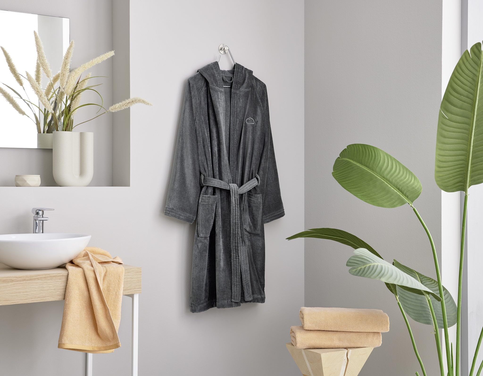 kleine-wolke-chill-bademantel-unisex image 2