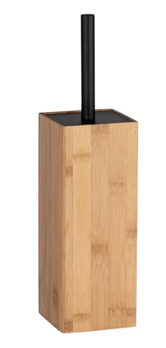 wenko-wc-garnitur-padua-wc-b-rstenhalter-bambus-natur-schwarz-10-x-38-x-10-cm image 6