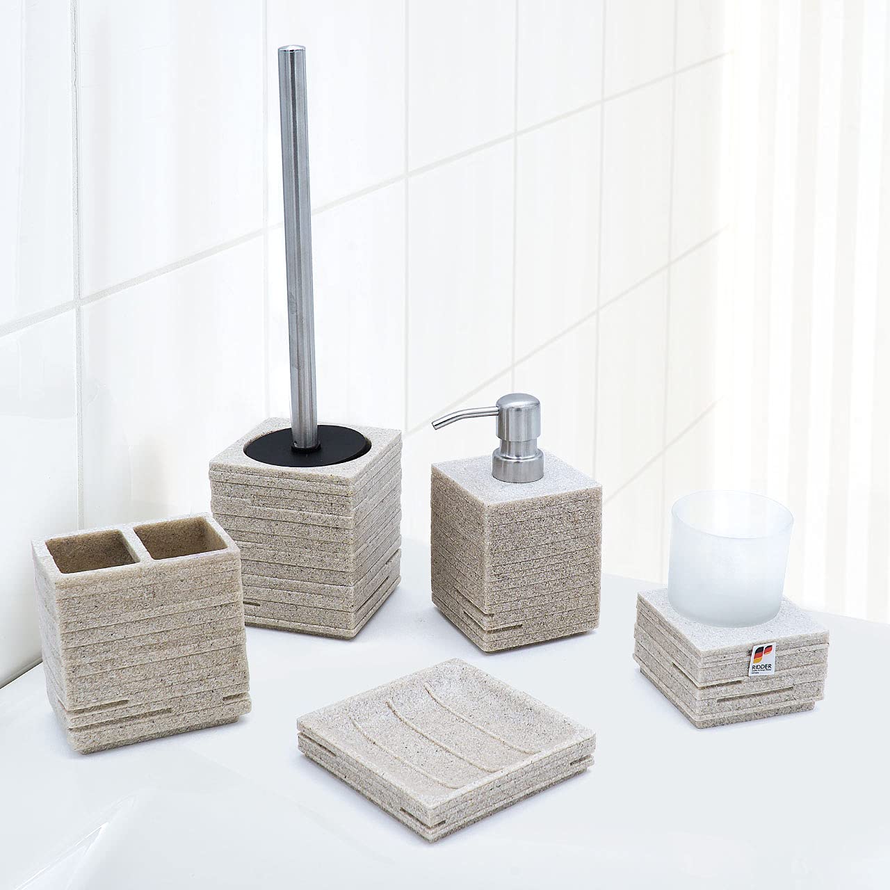 ridder-brick-seifenschale-wei-11-6x11-6-cm image 7