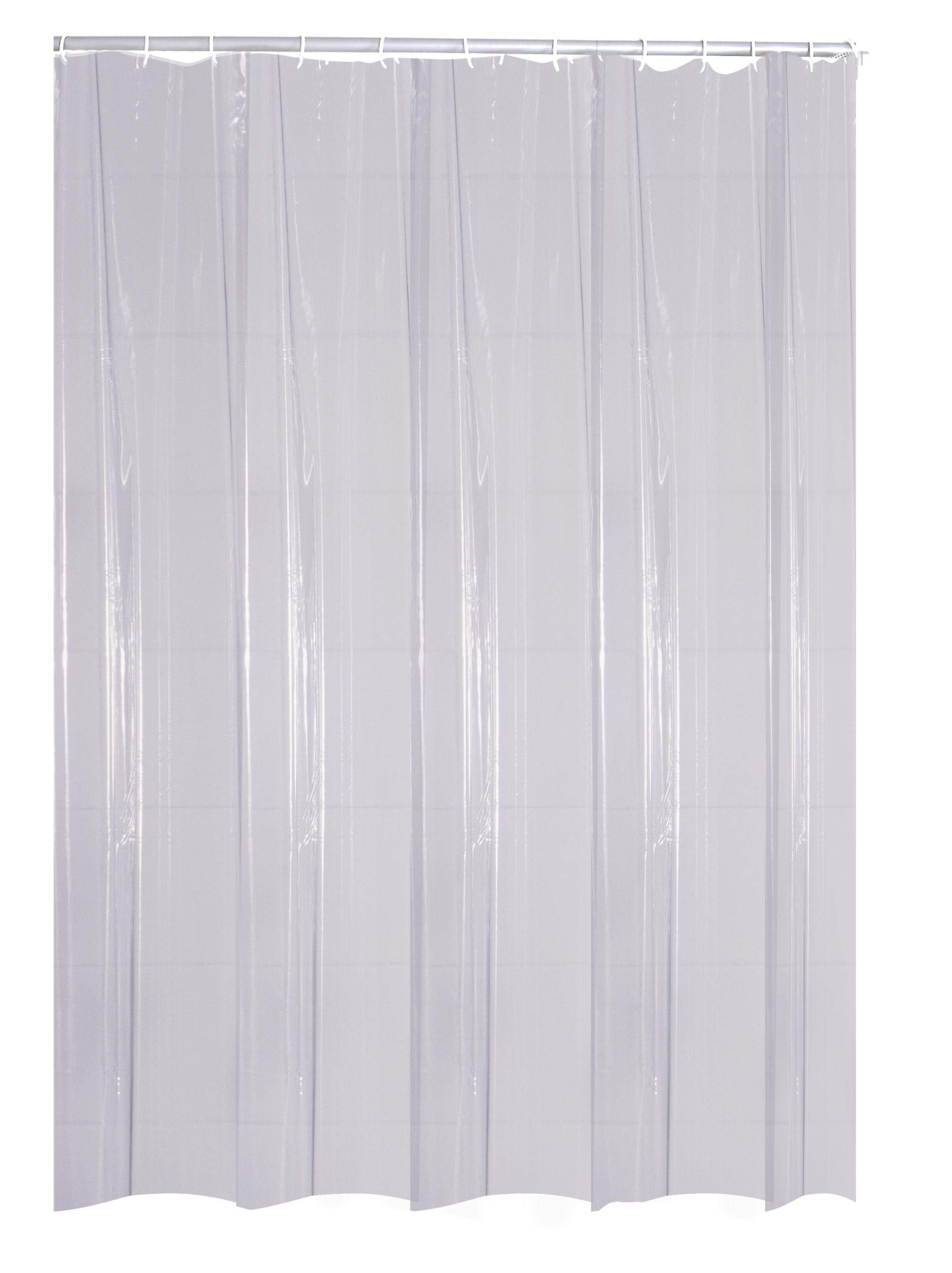 ridder-duschvorhang-brillant-folie-180-x-200-cm-transparent-mit-ringen image 1